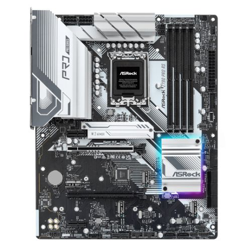 Asrock Z790 PRO RS, Intel Z790, 1700, ATX, 4 DDR5, HDMI, DP, eDP, 2.5G LAN, PCIe5, RGB, 4x M.2