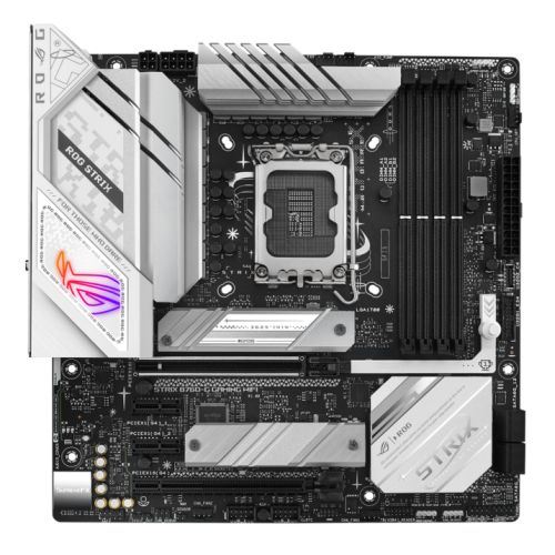 Asus ROG STRIX B760-G GAMING WIFI, Intel B760, 1700, Micro ATX, 4 DDR5, HDMI, DP, Wi-Fi 6E, 2.5G LAN, PCIe5, RGB, 2x M.2