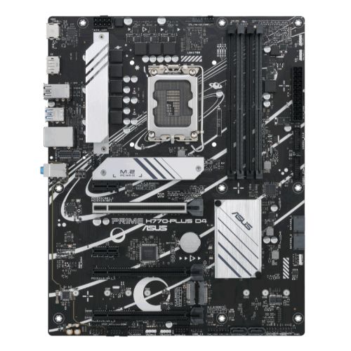 Asus PRIME H770-PLUS D4, Intel H770, 1700, ATX, 4 DDR4, HDMI, DP, 2.5G LAN, PCIe5, 3x M.2