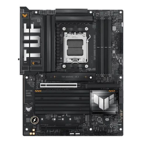 Asus TUF GAMING X870-PLUS WIFI, AMD X870, AM5, ATX, 4 DDR5, HDMI, 2 USB4, Wi-Fi 7, 2.5G LAN, PD 30W, RGB, 4x M.2