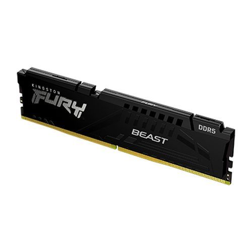 Kingston Fury Beast 16GB, DDR5, 5200MHz (PC5-38400), CL40, 1.25V, ECC, XMP 3.0, PMIC, DIMM Memory