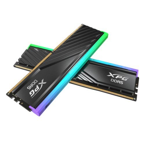 ADATA XPG Lancer Blade RGB 64GB Kit (2 x 32GB), DDR5, 6000MHz, CL30, 1.35V, ECC, PMIC, XMP 3.0, AMD EXPO, DIMM Memory