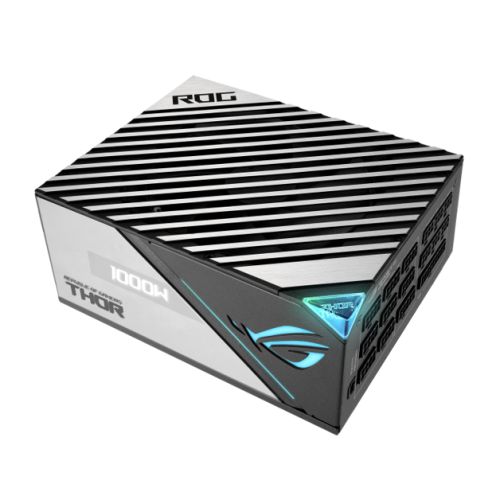 Asus 1000W ROG Thor Platinum II PSU, Double Ball Bearing Fan, Fully Modular, 80+ Platinum, RGB Lighting, OLED Display, Lambda A++