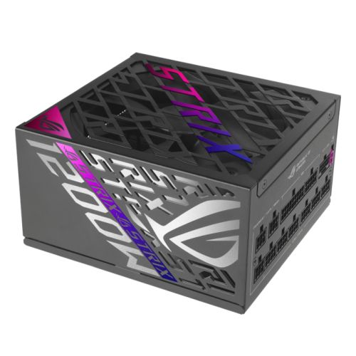 Asus ROG Strix 1200W Platinum PSU, Fully Modular, 80+ Platinum, ATX 3.1, PCIe 5.0, GaN MOSFET, Intelligent Voltage Stabilizer