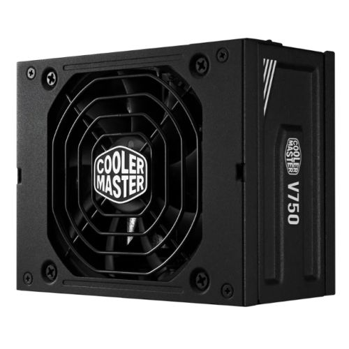 Cooler Master 750W V SFX Gold 750 ATX 3.1 PSU, Fully Modular, FDB Bearing Fan, 80+ Gold, SFX-to-ATX Bracket, PCIe 5.1 