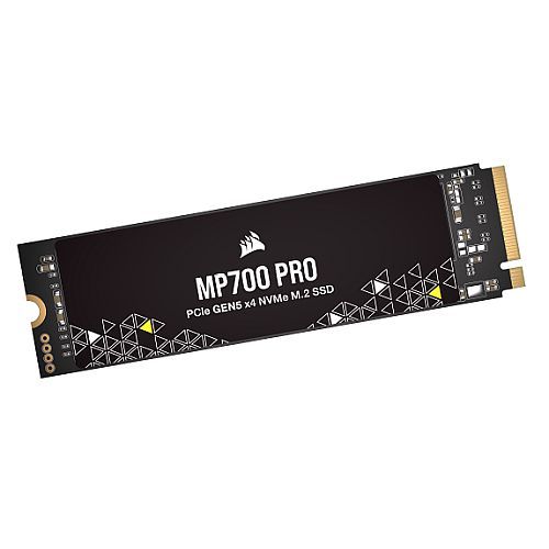 Corsair 2TB MP700 PRO Gen5 M.2 NVMe SSD, M.2 2280, PCIe 5.0, R/W 12.4K/11.8K MB/s, 1.5M/1.6M IOPS